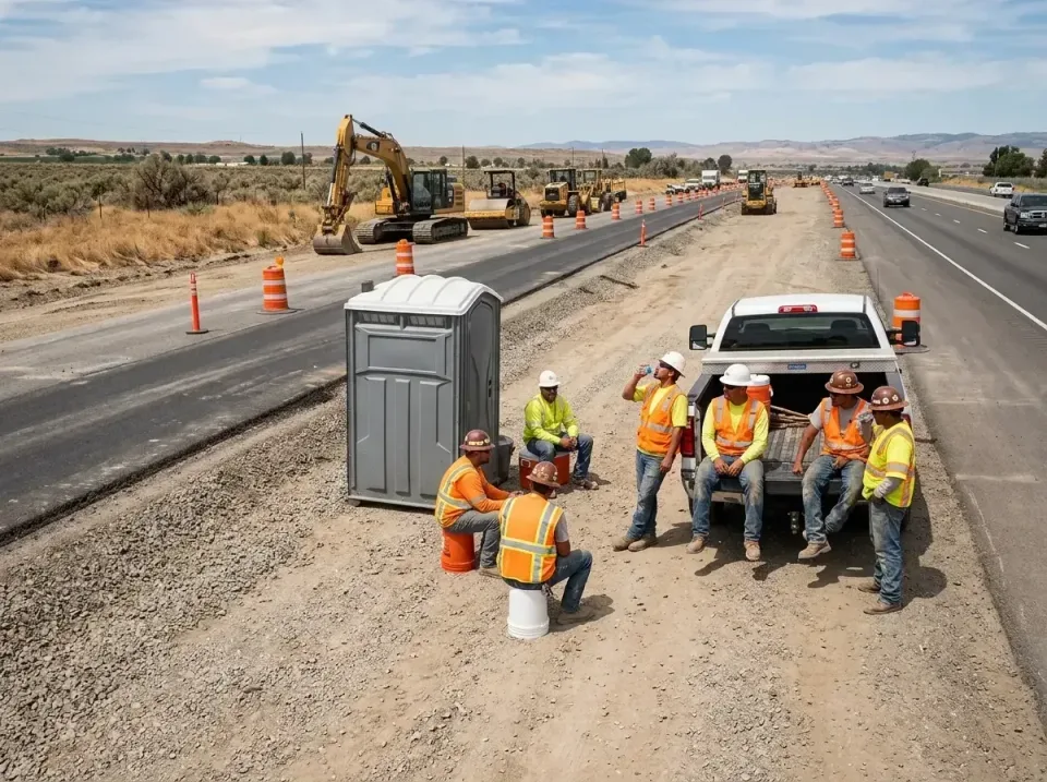 highway-road-construction-crew-007 — frequently asked questions, Porta Potty and Restroom Rentals in Plainview, TX